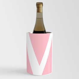M MONOGRAM (WHITE & PINK) Wine Chiller