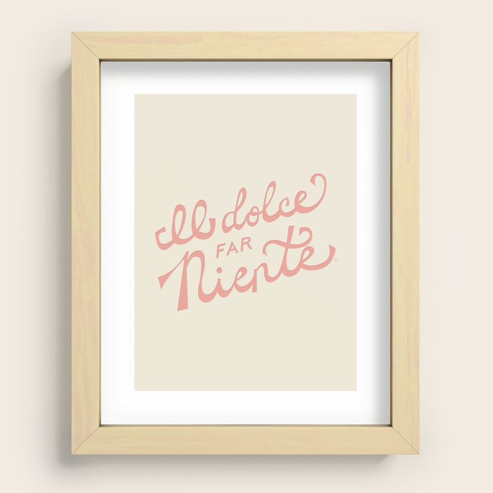 Recessed Framed Print