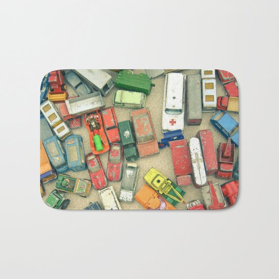Traffic Jam Bath Mat