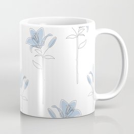 Blue Lily Mug