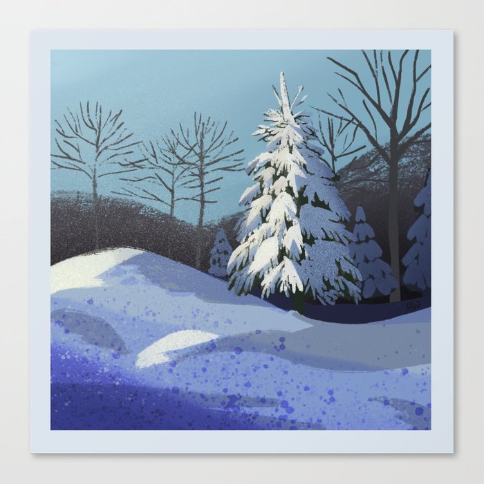 WinterTree Canvas Print