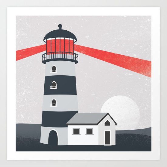 Lighthouse Art Print