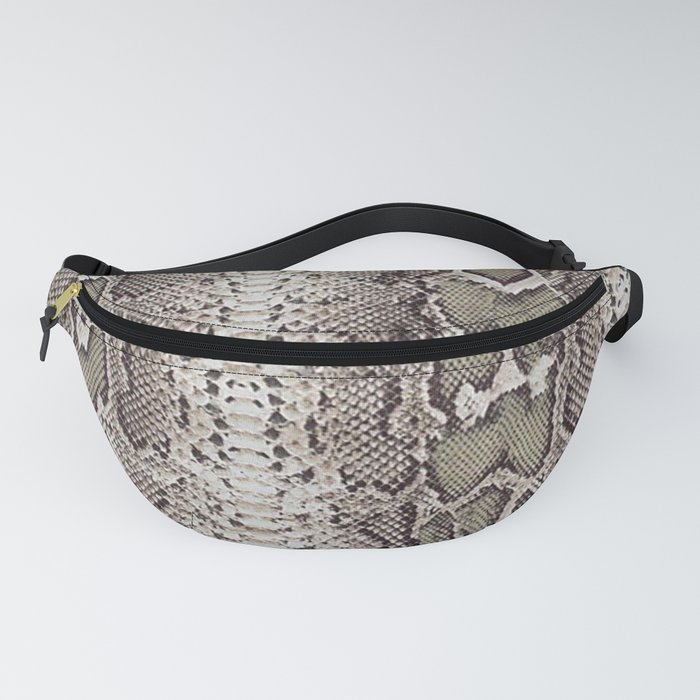 Snake print fanny pack deals