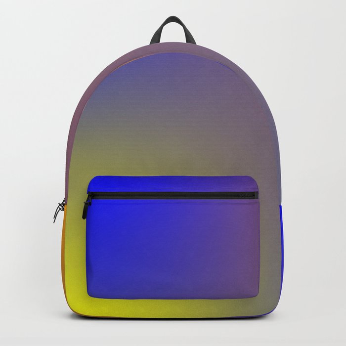 82 Rainbow Gradient Colour Palette 220506 Aura Ombre Valourine Digital Minimalist Art Backpack