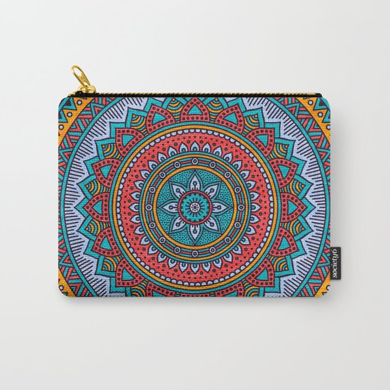 Hippie mandala 32 Carry-All Pouch
