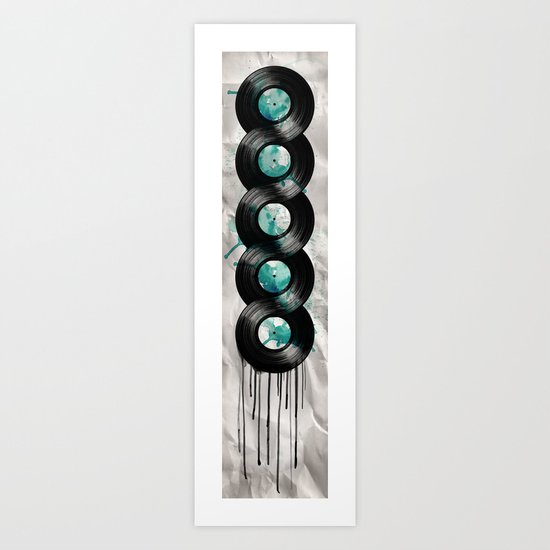 infinite vinyl Art Print