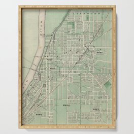 Vintage Map of Lafayette Indiana (1876) Serving Tray | Mapoflafayettein, Map, Oldlafayettemap, Lafayetteatlas, Lafayetteinmap, Drawing, Lafayettein, Historyoflafayette, Lafayettemap, Atlas 