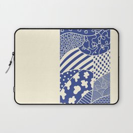 Abstract geometric pattern collection in color block 1 Laptop Sleeve