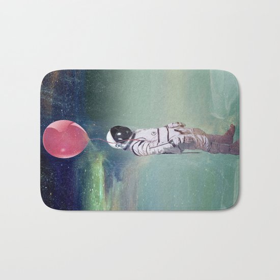 Red Balloon Bath Mat