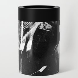 Monochrome Abstract Can Cooler