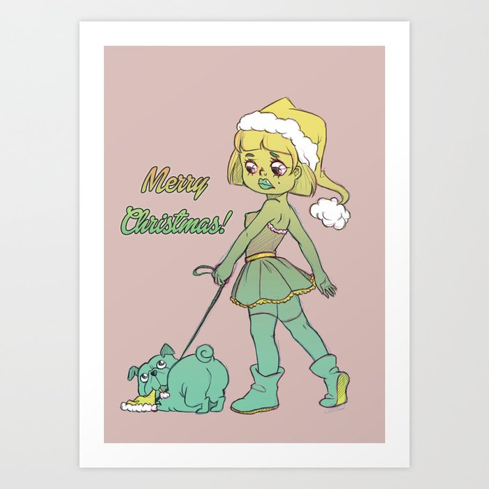 merry Christmas! Art Print