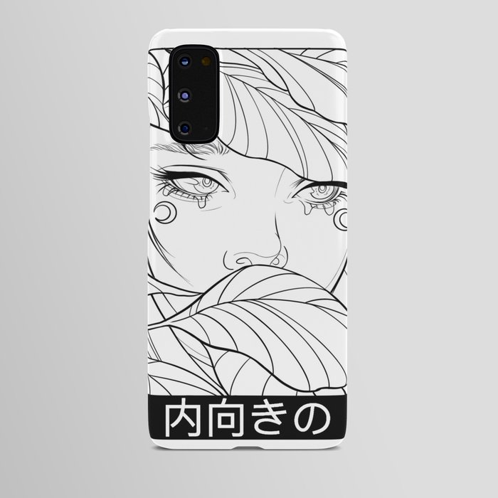 Introvert │Anime Manga Inspired Comic Strip Android Case