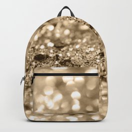 Glam Gold Lady Glitter #1 (Faux Glitter) #shiny #decor #art #society6 Backpack