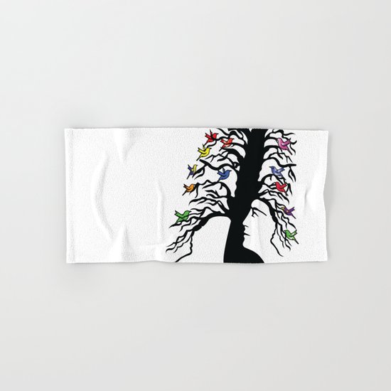 tree Hand & Bath Towel