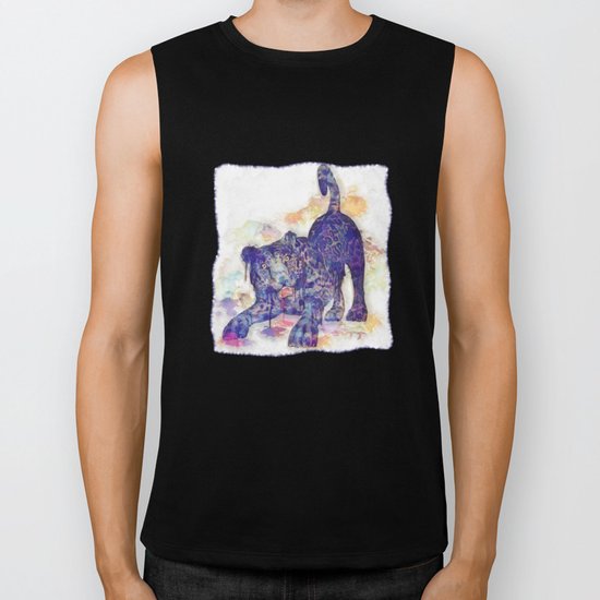 panther splash! Biker Tank