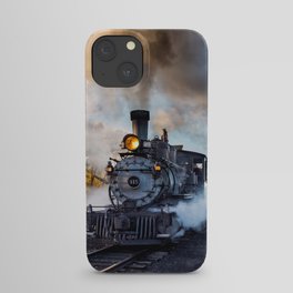 Steam Train, Cumbres & Toltec Railroad, New Mexico iPhone Case