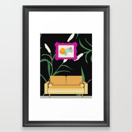 Couch Framed Art Print