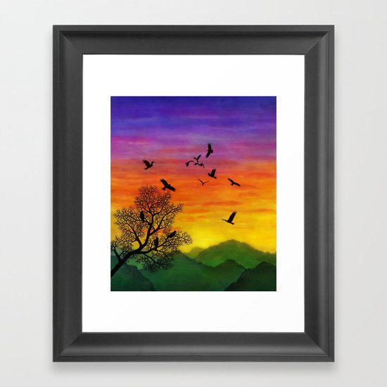 Eagles Framed Art Print