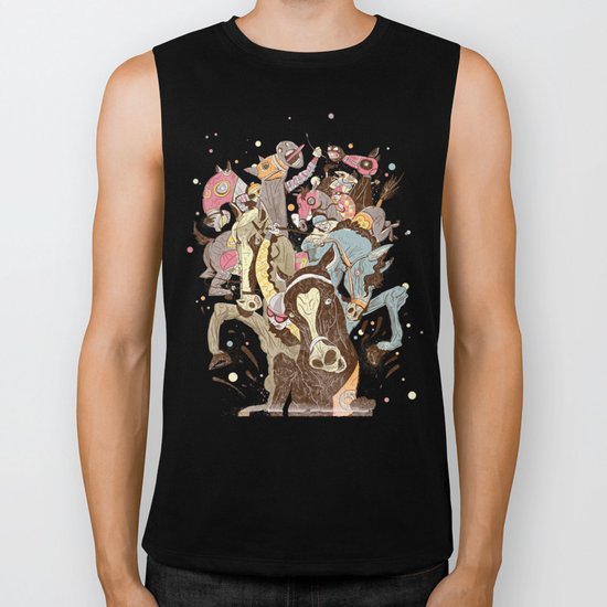 The Great Horse Race! Biker Tank