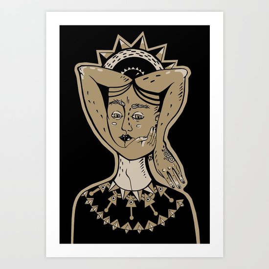 Mind Power Art Print By Olis Society6