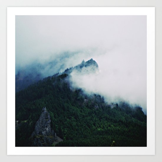 Film + Grain: Mountain Mist Art Print