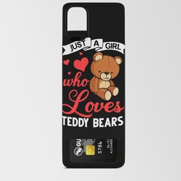 Teddy Bear Plush Animal Stuffed Giant Android Card Case