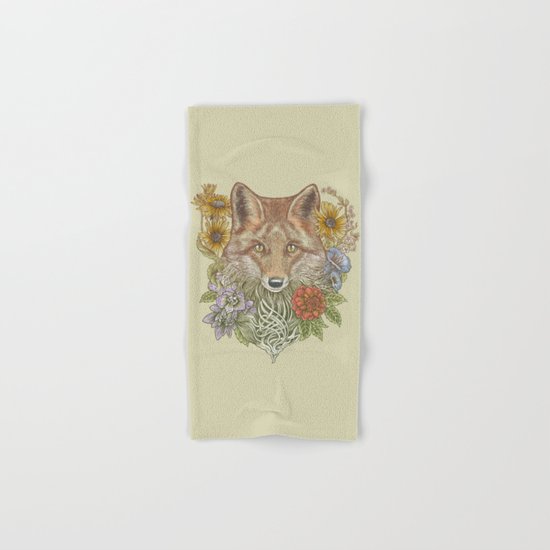 Fox Garden Hand & Bath Towel