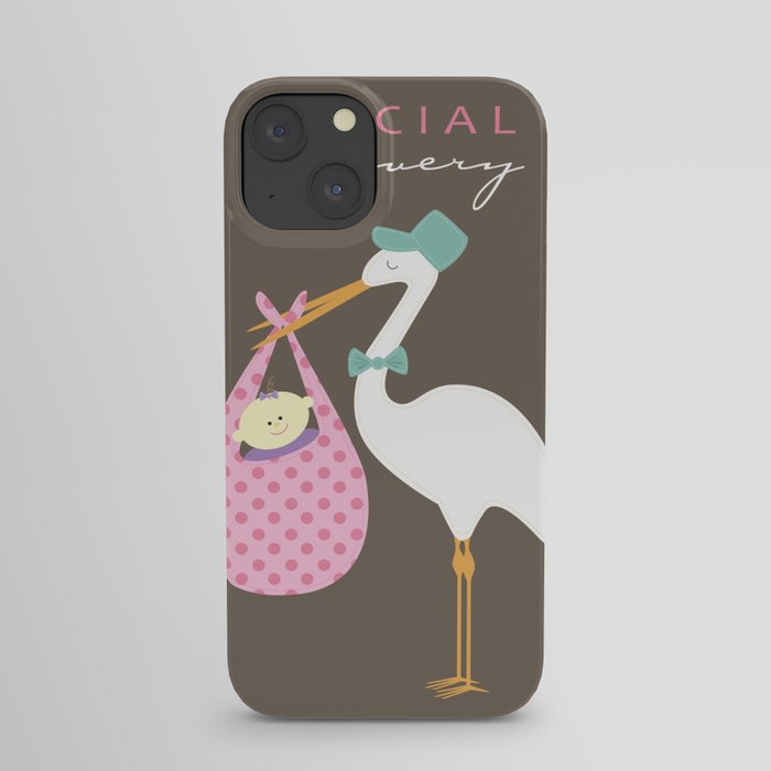 Special Delivery Baby Girl iPhone Case