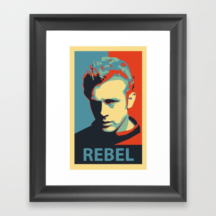 Rebel Framed Art Print