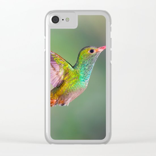 Hummingbird Clear iPhone Case