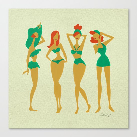 Ginger Babes Canvas Print