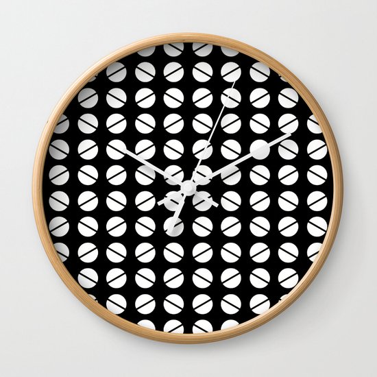 Fortuyn Pattern Wall Clock