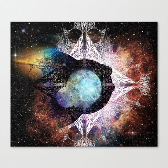 It's Complicated V. 3: In Space Canvas Print