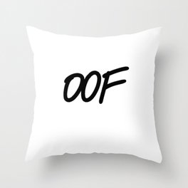 Oof Throw Pillows For Any Room Or Decor Style Society6 - roblox oof gaming noob throw pillow