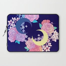 Floral Moon Laptop Sleeve