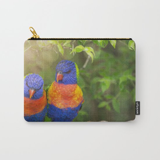 Birds in Love Carry-All Pouch