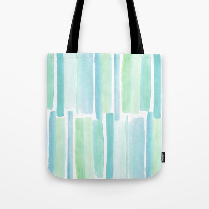 Beach Glass Blue Tote Bag