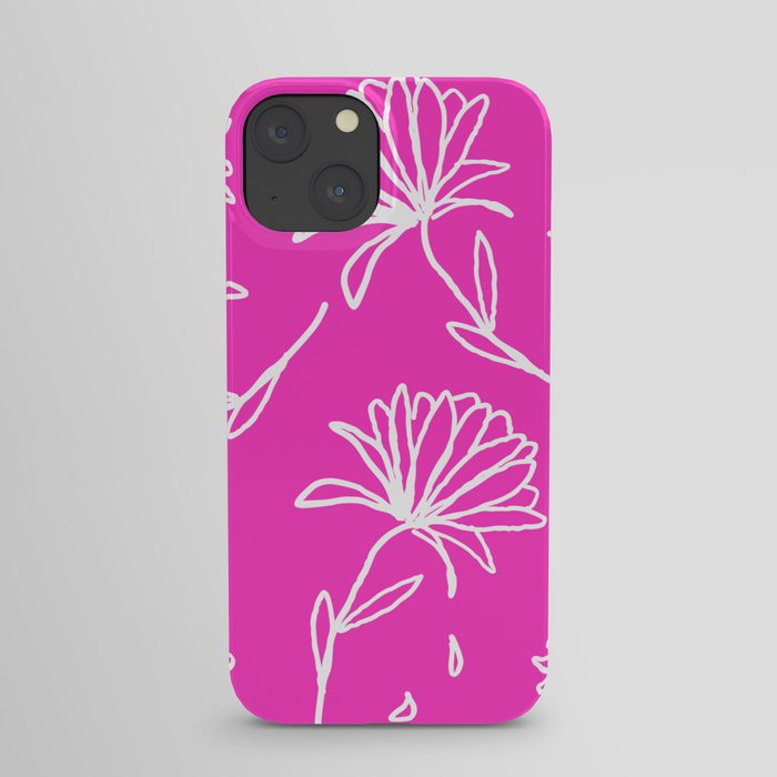 Boho flower iPhone Case