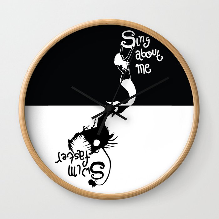 Sing About Me Wall Clock