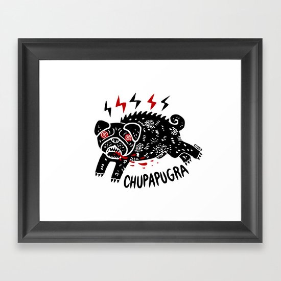 Chupapugra Framed Art Print