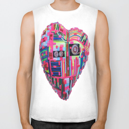 Sweet Heart Biker Tank