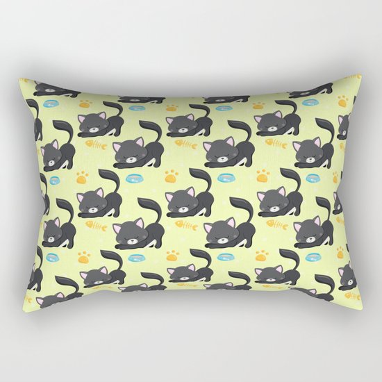 Cute Cat #2 Rectangular Pillow
