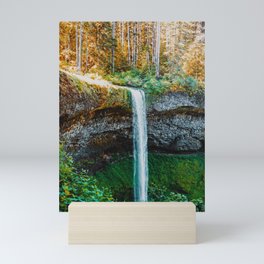 Oregon Waterfall Mini Art Print