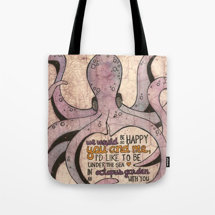 Octapus Garden Tote Bag