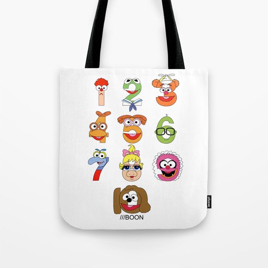 Muppet Babies Numbers Tote Bag