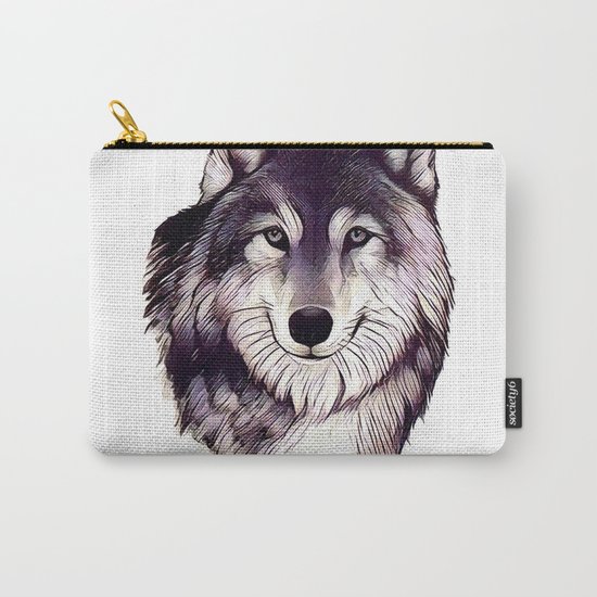 Wolfe Smile Carry-All Pouch