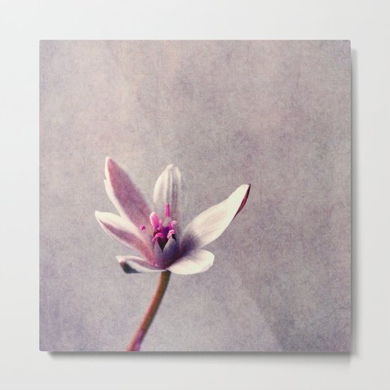 milky Metal Print
