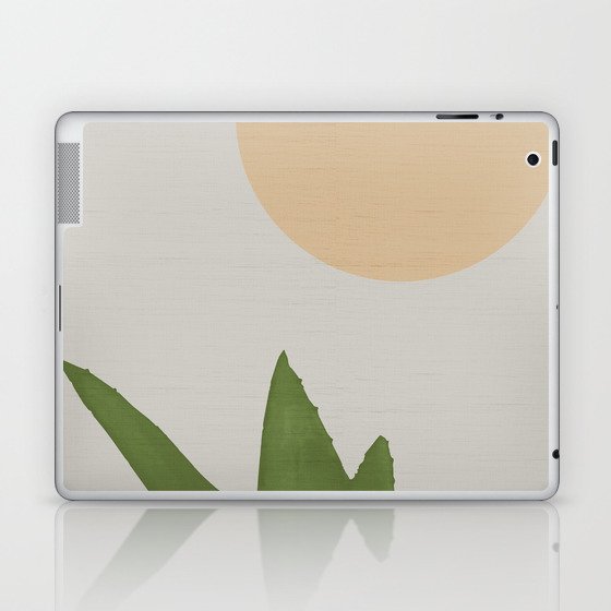 Aloe and moon Laptop & iPad Skin