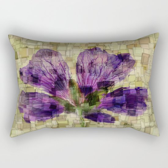 Blóm Rectangular Pillow
