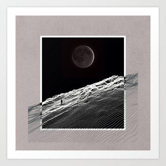Outside the square II Art Print